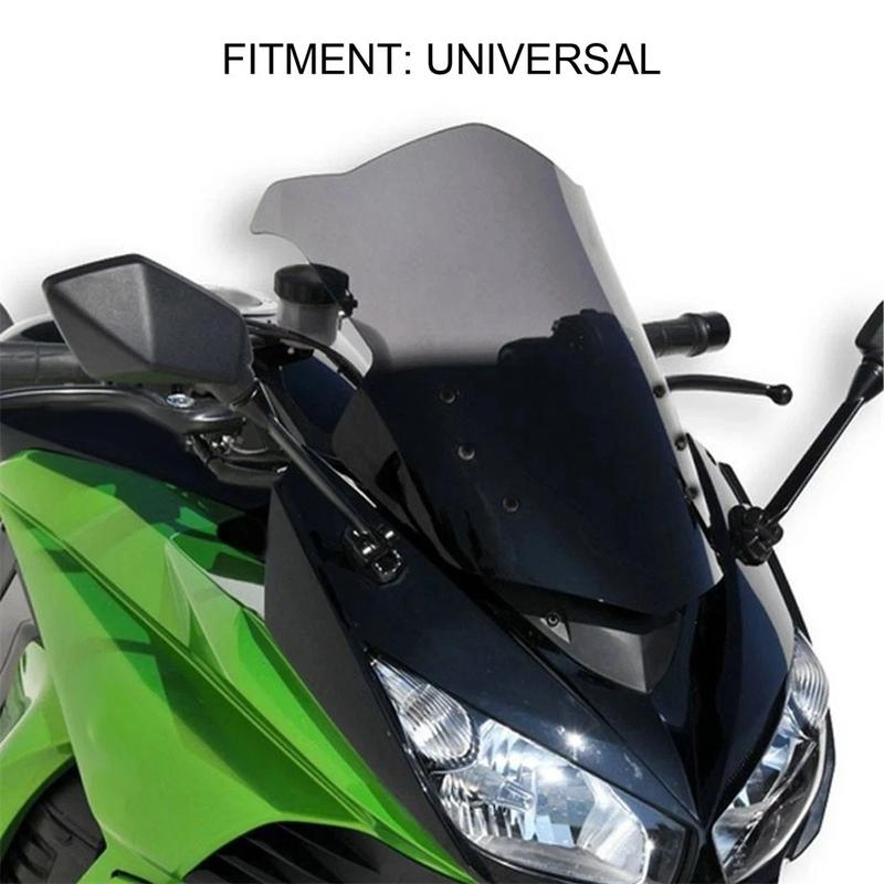 10pcs Universal Motorcycle Windscreen Bolt Washer Kit M5x16mm Black Aluminum Nut Replacement For SUZUKI KAWASAKI