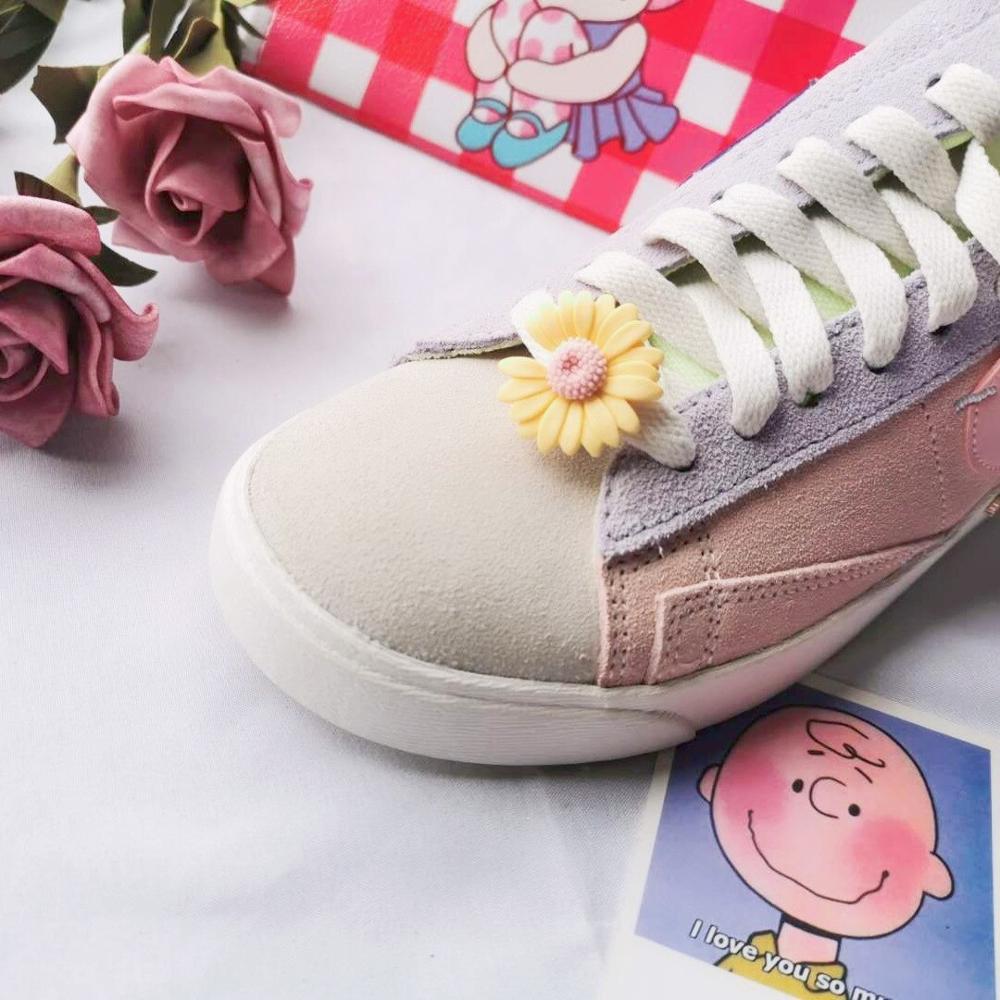 New 1pcs DIY Bow Shoe Buckle Girls and Children's DIY Shoes Accessories Trend Creative Shoelaces Decorative Shoes Accessories