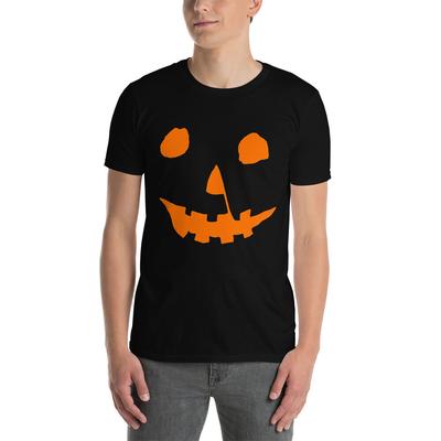 Halloween Jack o Lantern Gothic Goth T-shirt met korte mouwen unisex