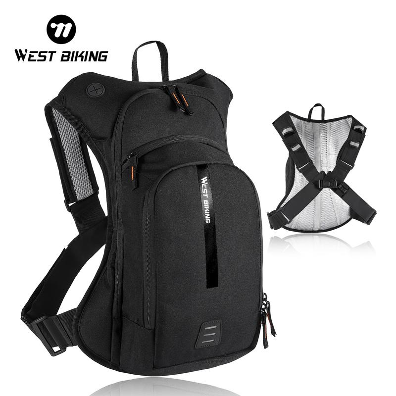 WEST BIKING 10L Ultralight Cycling Backpack Ergonomic Strap MTB Road Bicycle Bag Outdoor Hiking Climbing Bag MTB Road Bike Bag