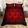 Bedding Set Digital Print Comfortable Duvet Cover for Home Bedroom Decoration, 1 Duvet Cover and 2pillowcase with Zippers