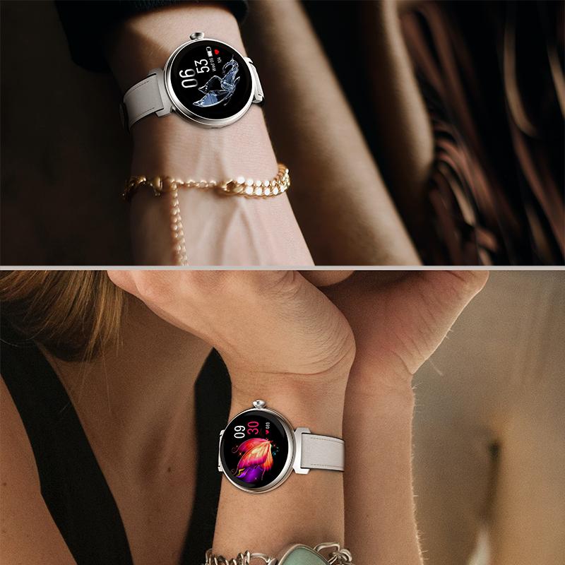 Rainbuvvy DM70 Смарт-часы AMLED Женские красивые наручные часы с поддержкой IP68 — фото 7