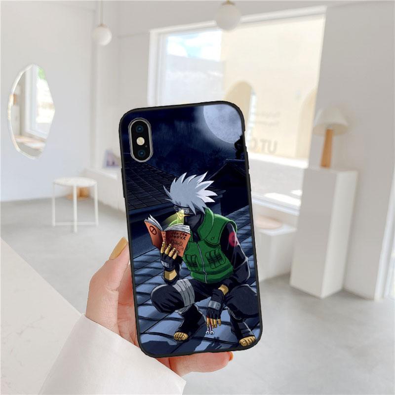LO68 Naruto Kakashi Soft Shell Phone Case for Samsung Galaxy Note 10 20 S23 S24 S25 Ultra FE Plus Edge Lite A02S A35 A07 A17