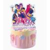 New Cartoon Anime Cute And Fun Birthday Themed Party Suitable For Children'S Cake Decoration Ornaments