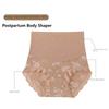 High Waist Postpartum Body Shaper Shapewear Lace Floral Briefs Comfortable Slimming Shapers  Women