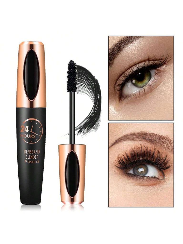 1PC Black Mascara Lengthens Eyelashes Waterproof Long-lasting 8D Mascara Lash Extension Cosmetics Makeup