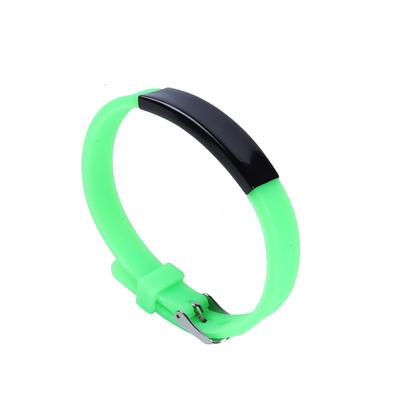 Personalized Custom Name Number Children Silicone Bracelet Silicone Stainless Steel Bracelets Jewelry Gift