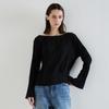 Nowood Plisse Blouse (Black)