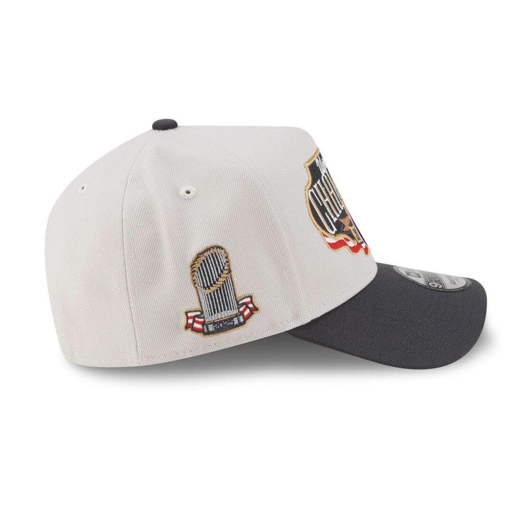 New Era 2025 World Series Champions Locker Room 9FORTY Los Angeles featuring Shohei Ohtani and Yoshinobu Cap, Snapback, Dodgers, 940AF, Yamamoto.