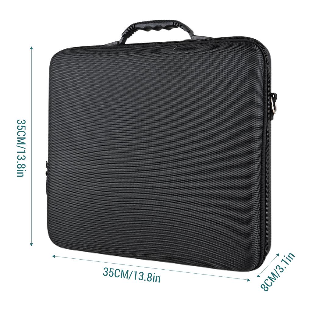 Pool Ball Bag American Black Eight Ball Storage Bag Case Canvas  Foam Can Hold 17 American Balls