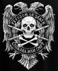 Freedom or Death. Double-headed Eagle Skull Design T-Shirt. Summer Cotton Short Sleeve O-Neck Mens T Shirt New S-3XL
