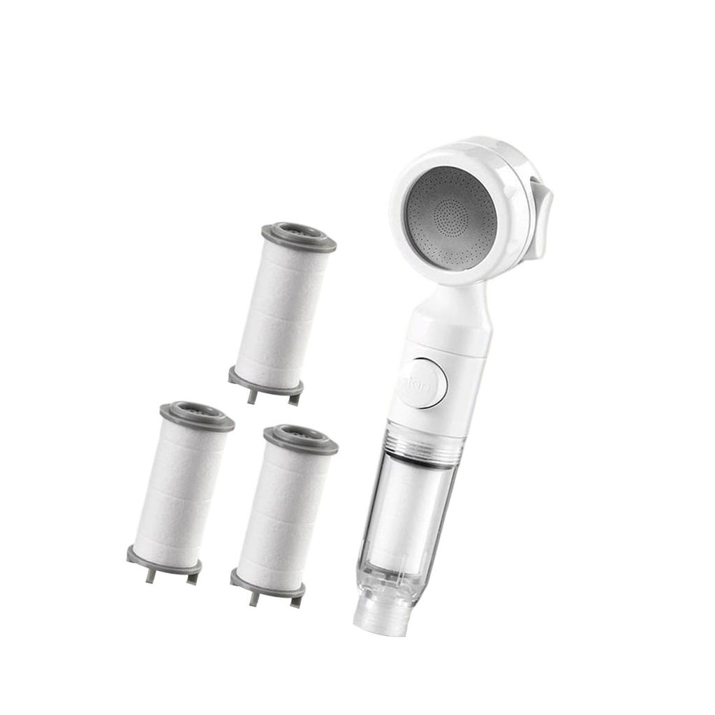 Travel Friendly Portable Shower Head With Pressures Boosting Technology and Skin Care Filter for Hotel Daily Use