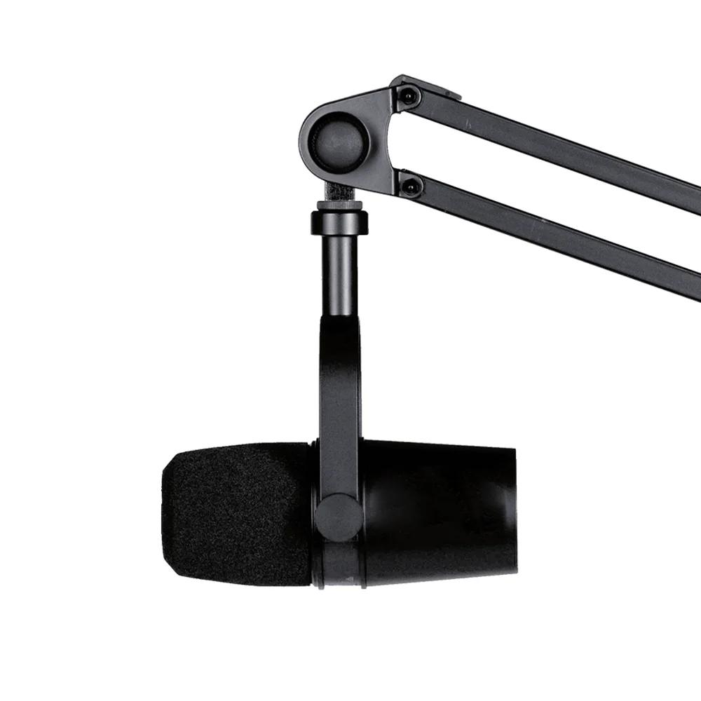 Microfono Portatile MV7X USB XLR per Podcast Riduzione Rumore per Podcasting Registrazione Live Streaming Uscita Cuffie Integrata Tutto Metallo NERO Microfono Dinamico
