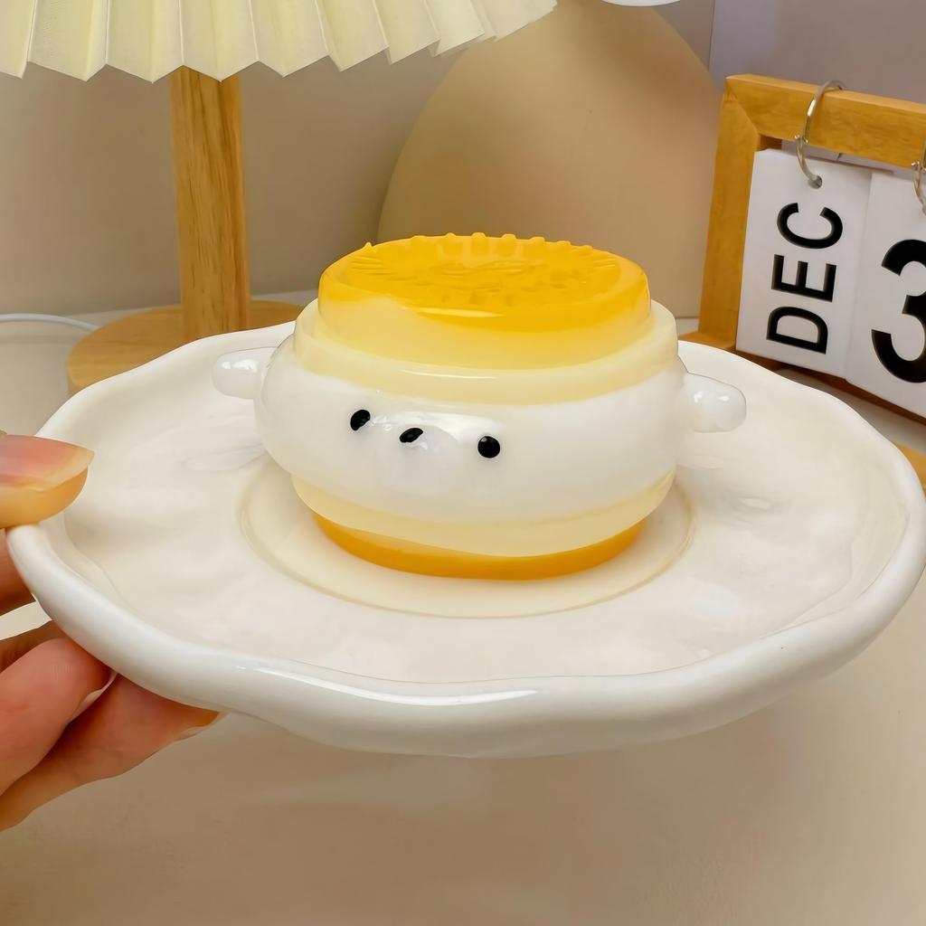 Squeeze Gold Coin Dog Pudding Toy Bouncy and Watery and Stress Relief Relaxing Squeeze Durable Suitable for Children and Gift - Resilient! [New