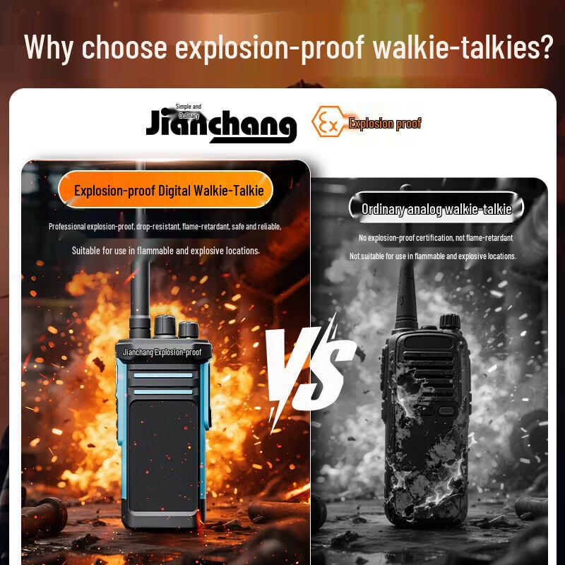 TD-658DMR Rugged Explosion-Proof Digital Walkie-Talkie (CN version)