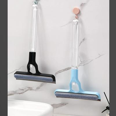 Handlicher Spiegelreiniger, Zweiseitiger Glasschaber, Haushalts-Badezimmer-Reinigungswerkzeug, Multifunktionaler Schaber für Arbeitsplatten