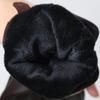 Winter Leather Gloves for Men,Warm Gloves with Cotton Lining, Driving Gloves for Outdoor 8011Y