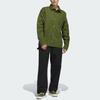 Adidas Originals Shmoofoil Button-Up Sports Long Sleeve Shirt Unisex Tops Wild-Pine IU0081