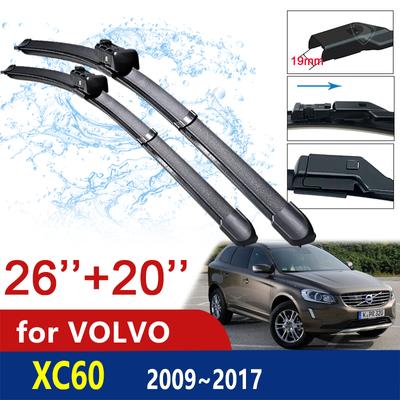 Lame de ștergător auto pentru VOLVO XC60 2009 2010 2011 2012 2013 2014 2015 2016 2017 Coaster XC 6 Ștergători față de parbriz Mărfuri auto