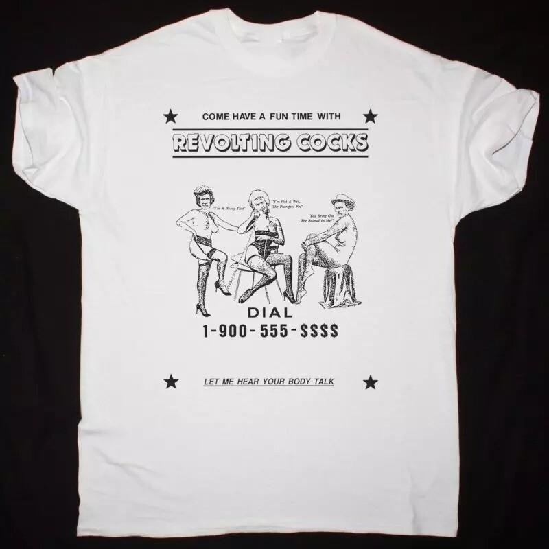 Revolting Cocks Gift For Friends White  Cotton All Size BL1016 Unisex T-Shirt XXL