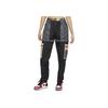 Jordan Calças Casuais Removíveis com Contraste e Múltiplos Bolsos para Mulher Preto DD7098-010