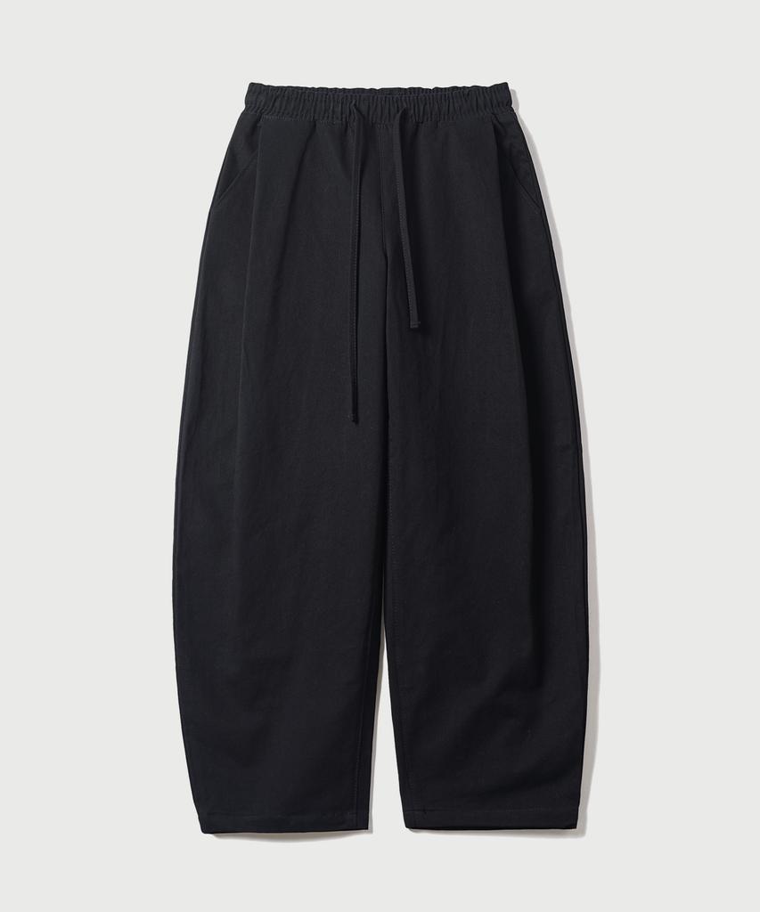 JEMUT Gift Balloon Washed Cotton Pants Black Jjlp2671