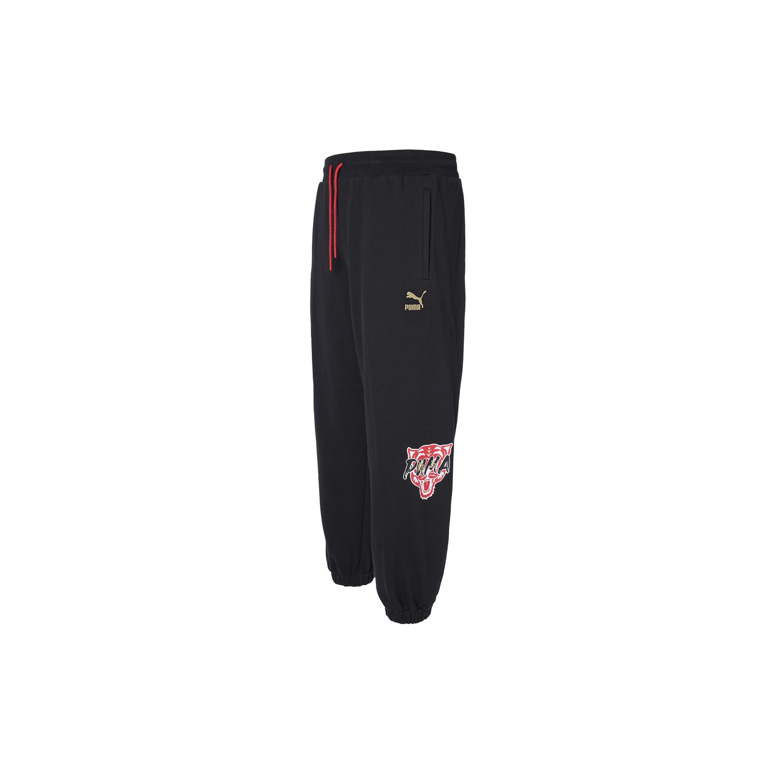 PUMA Logo Sweatpants  Black  Men s 536572-01 M