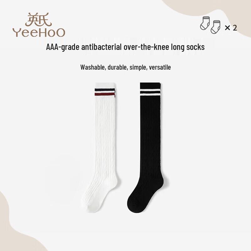 YEEHOO Girls' Academy Style Knee-High Socks
