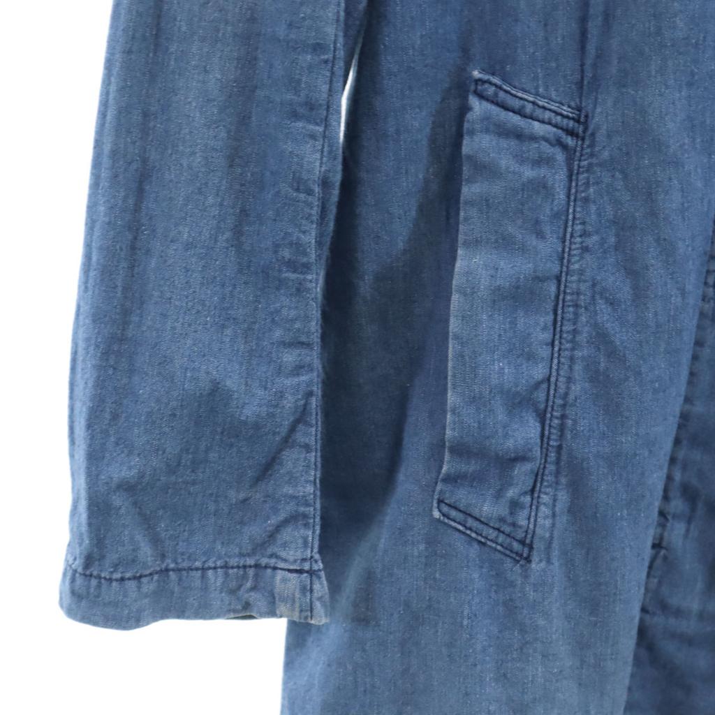 REMI RELIEF Made In Japan Chambray Shirt Jacket M Blue Women Used