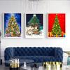 5D DIY Diamond Painting Full Round Christmas Tree Kit Embroidery Mosaic Picture Cross Stitch Wall Sticker Gift Home Decoration