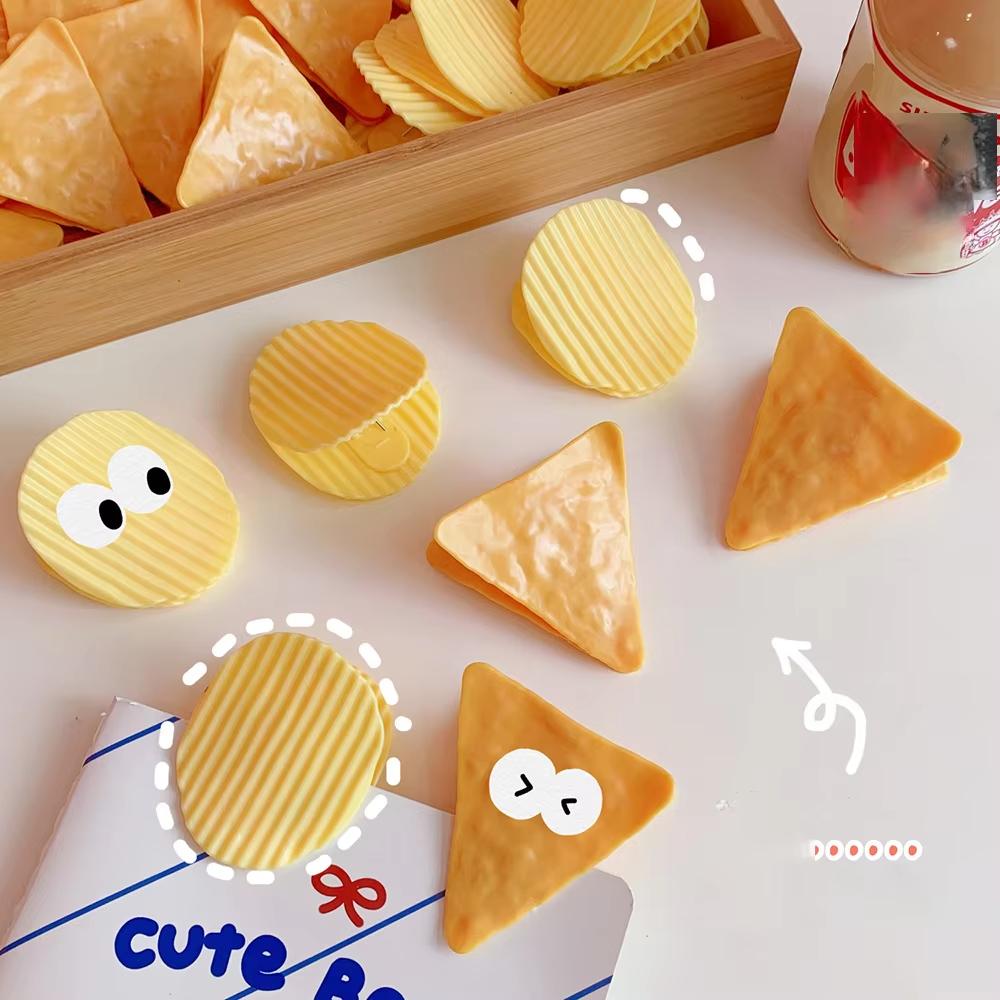 1 Set Creative Simulation Modeling Potato Clip Food Bag Clip Versatile Fresh-Keeping Sealed Snack Bags Bills Kitchen Accessory