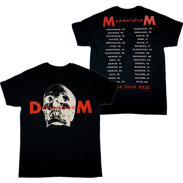 Depeche Mode Memento Mori World Tour 2023 T-Shirt Black Fullsize S-5XL Unisex T-Shirt M