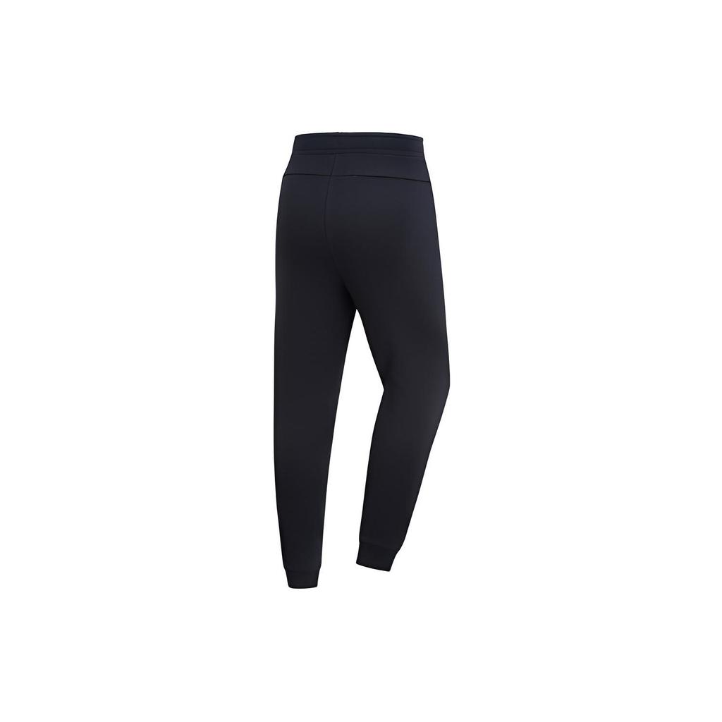 Li Ning Tapered Running Knit Sports Pants Men Bottoms Standard-Black AKLRB85-1