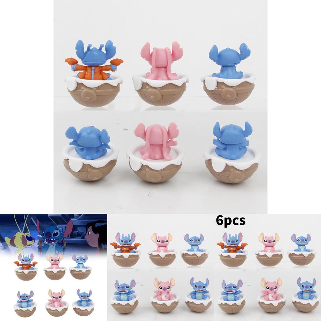 Stitch Q Version Abs Tumbler Toy Model Figurine For Kids And Collectors