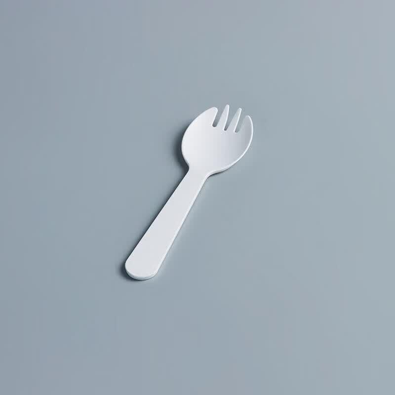 Individually Wrapped Disposable Plastic Fork Spoons
