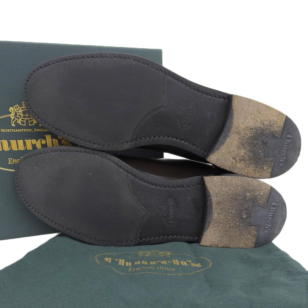 CHURCH'S Stare excelentă MON MOUTH WG cizme laterale cu elastic, pentru bărbați, maro, mărimea 36,5 pantofi 36 1/2 MaroFolosit