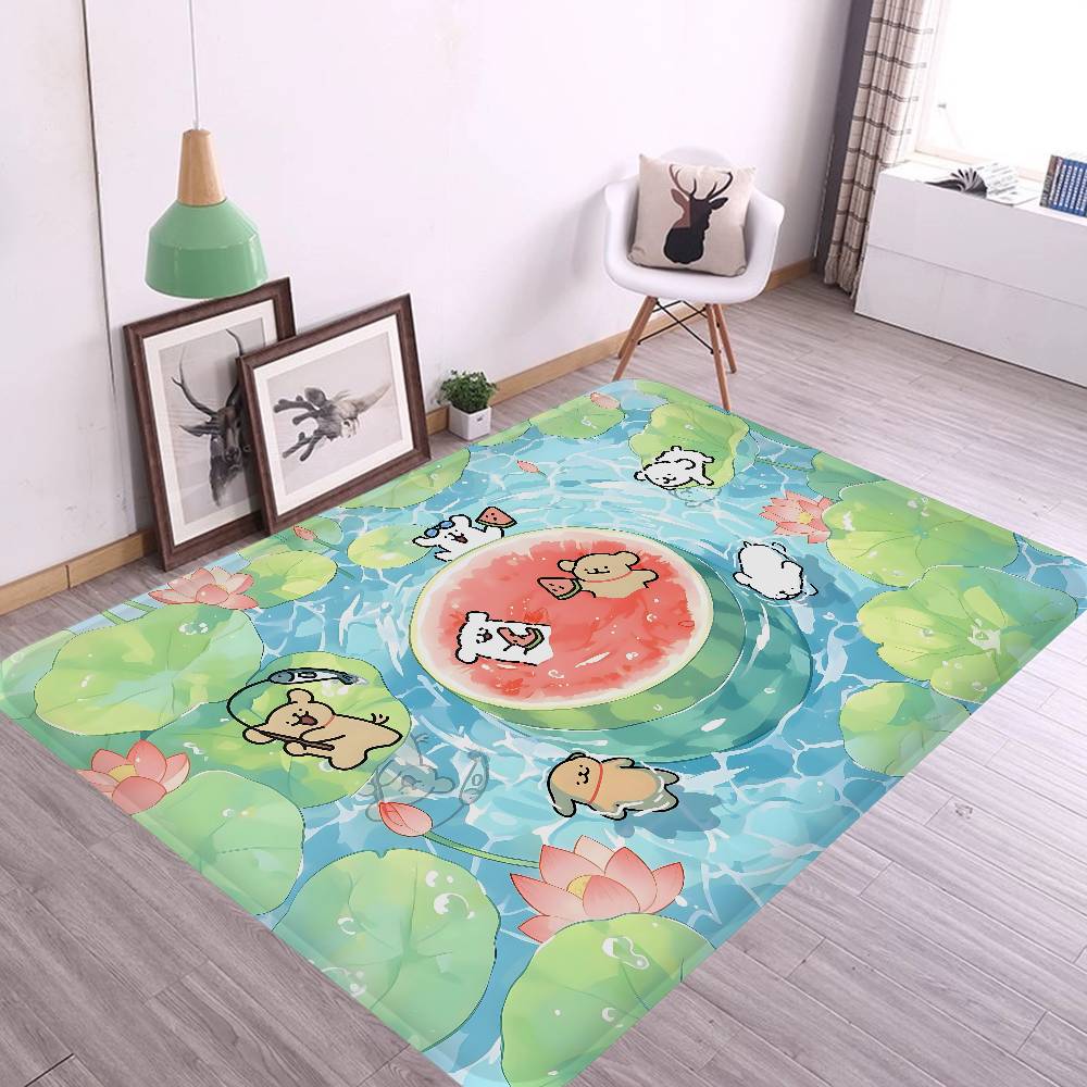 Pop Maltese Anime Cute Dog Door Mat Nordic Style Bedroom Living Room Doormat Home Balcony Anti-Slip Alfombra