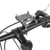 Road   Mountain Bike Mobile Phone Holder with 360 Degree Rotation Black