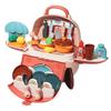 Children'S Pet Table Backpack Toys, Storage Multi-Functional Simulation Backpack Play House Cute Pet Care Bag