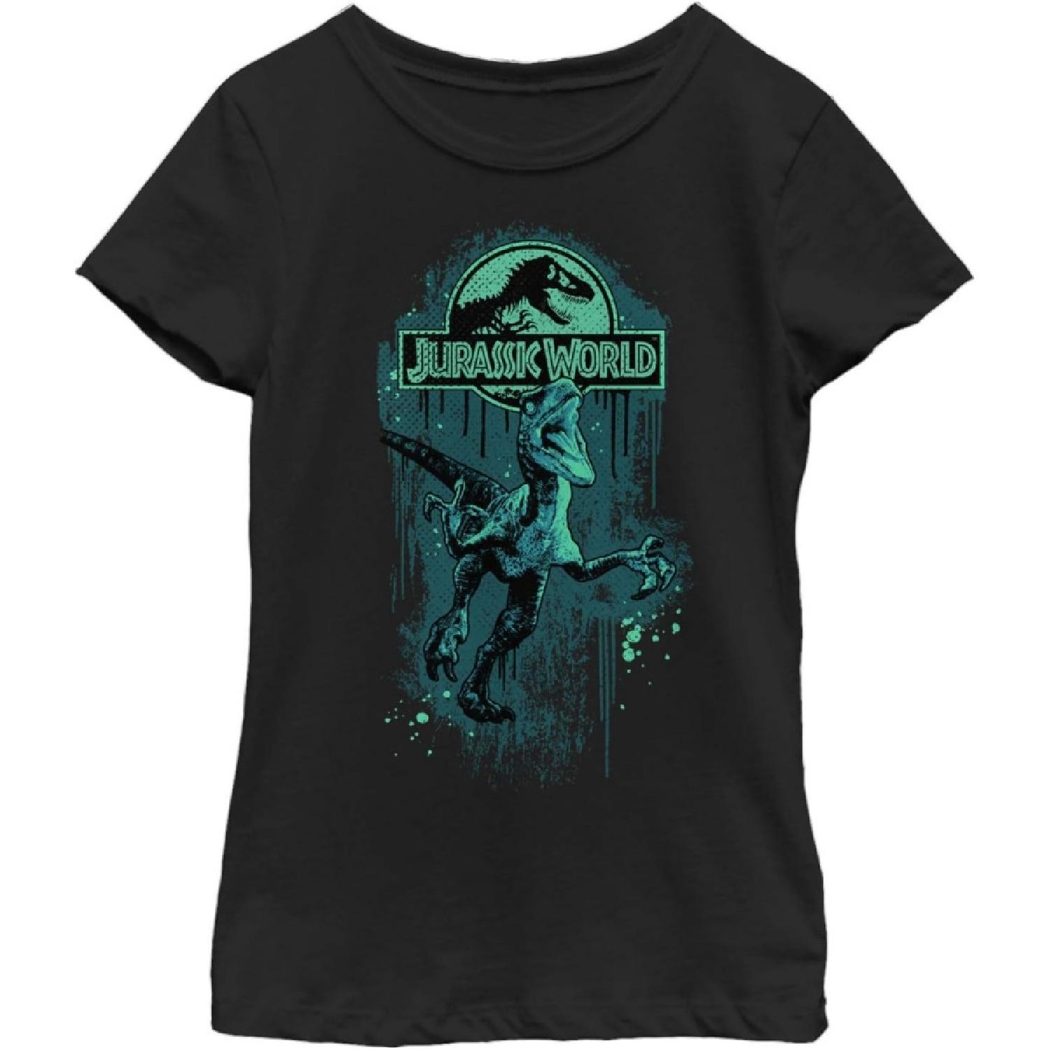 Jurassic Park Girl s Paint The Town T-Shirt S