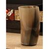 Horn Viking Drinking Mug Cups- for Ale Beer Wine Soft Drink Tankard Mead Medieval Tumbler (6 Inche, Natural Horn)
