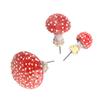 3Pcs Mushroom Garden Decor Resin Glow in The Dark Mushroom Decor Luminous Mushroom Statue Decor