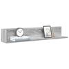 VidaXL Wall Shelves 2 Pcs Sonoma Grey 100x16.5x16.5 Cm, Floating Shelf, Hanging Shelf, Corner Wall Shelf, 860045