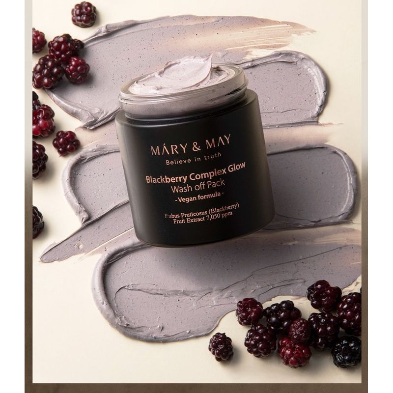 Mary&May Blackberry Complex Glow Wash Off Pack