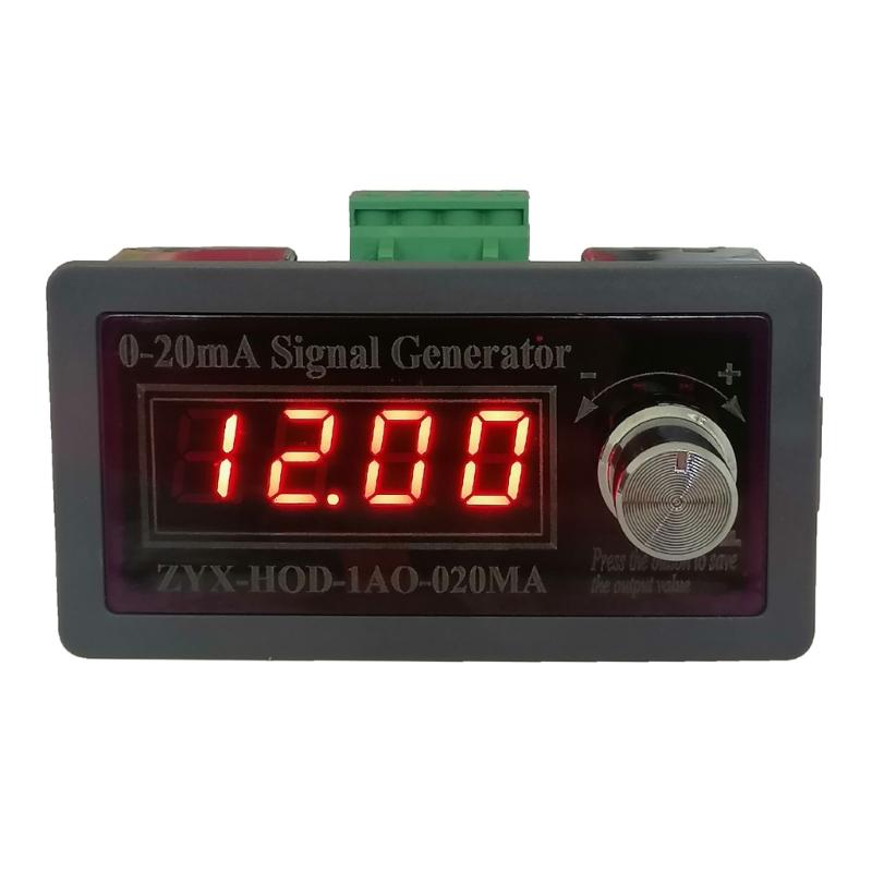 Signal Generator 0-20mA 9-28V Knob Type Generator Current Voltage Simulator for Testing Digital Generator