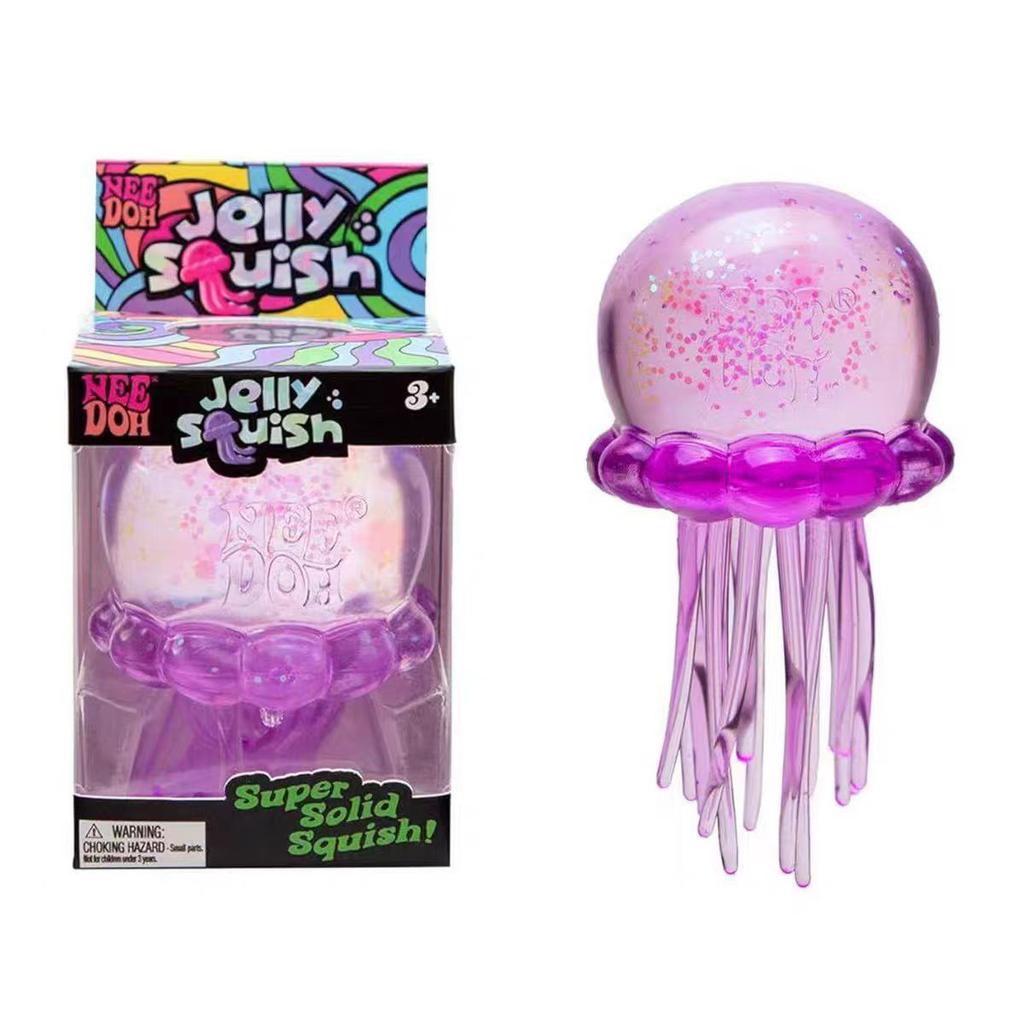 NeeDoh Orsetto Gommoso Giocattolo Morbido Sollievo dallo Stress Sensoriale Fidget Giocattolo da Spremere per Bambini e Adulti Non Tossico Sollievo dall'Ansia Giocattolo da Scrivania