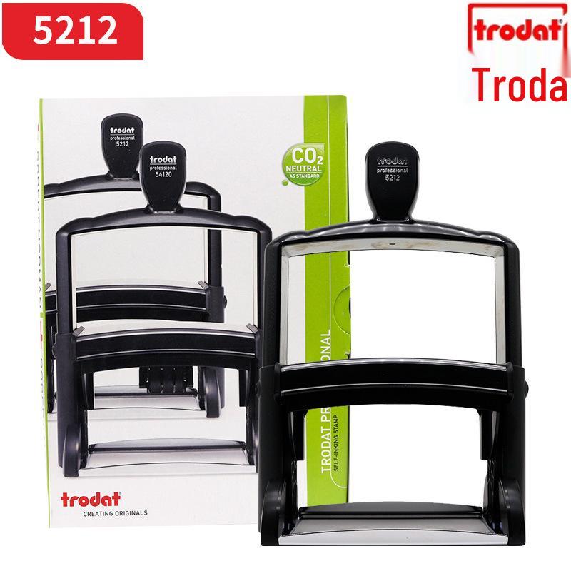 Trodat Heavy-Duty Self-Inking Stamp with Metal Frame and Automatic Ink Release