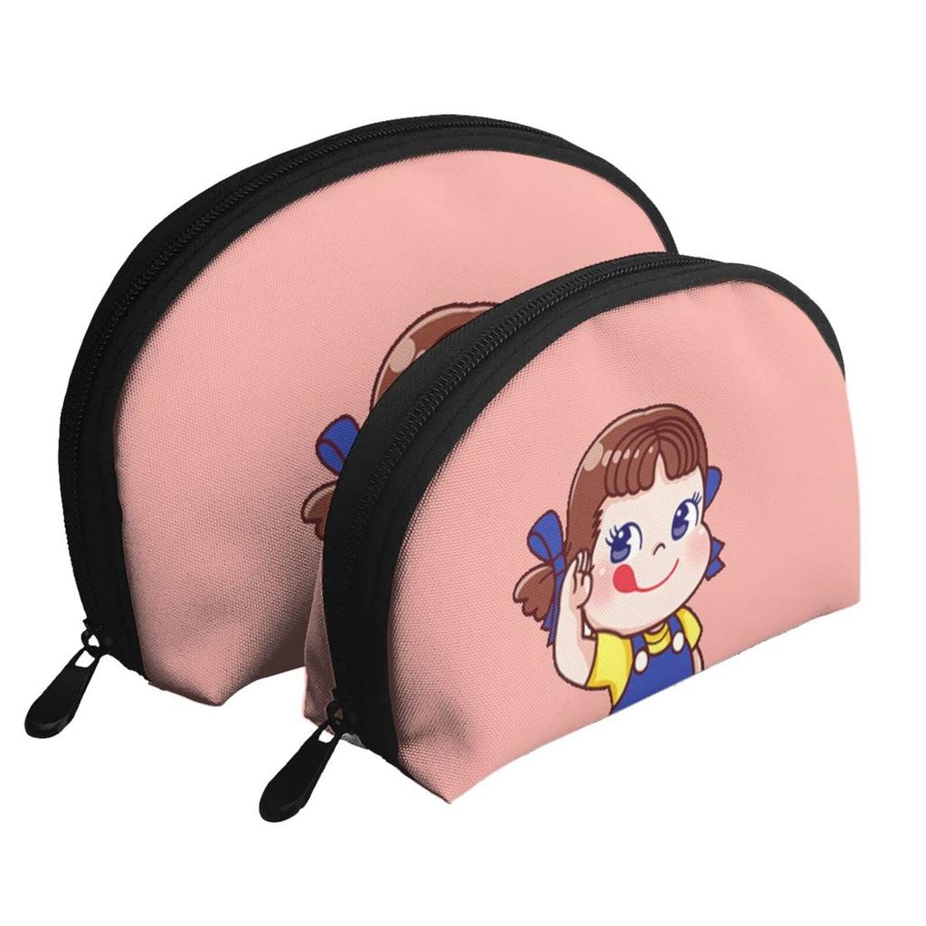 Candy Milk Girl Anime Popular Pouch with Coin Purse Storage Pouch Wallet Portable Functional Large Capacity Waterproof Shell Pouch Pouch Travel Goods