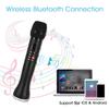 3-in-1 Bluetooth-kompatibler Lautsprecher Handliches Kabelloses Karaoke-Gesangs-Aufnahme-Mikrofon