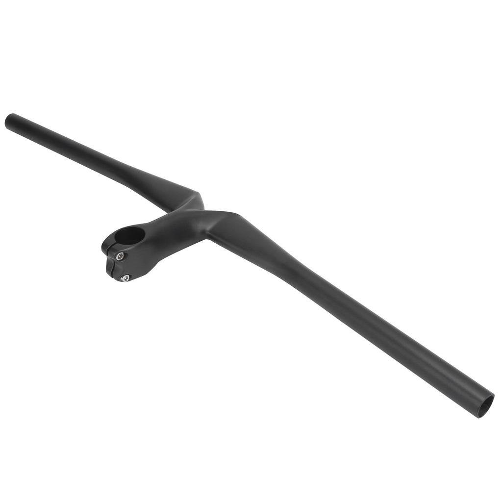 680x90mm Mountain Bike Carbon Integrated Handlebar Matte Road Bicycle Stem Handlebar